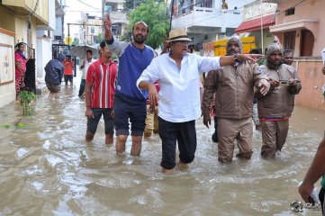 Maa Association Flood Relief program At Allwyn Colony